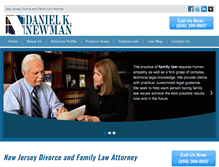 Tablet Screenshot of dknfamilylaw.com